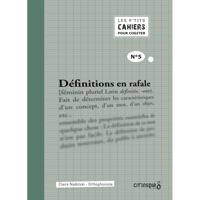 Définitions en rafale