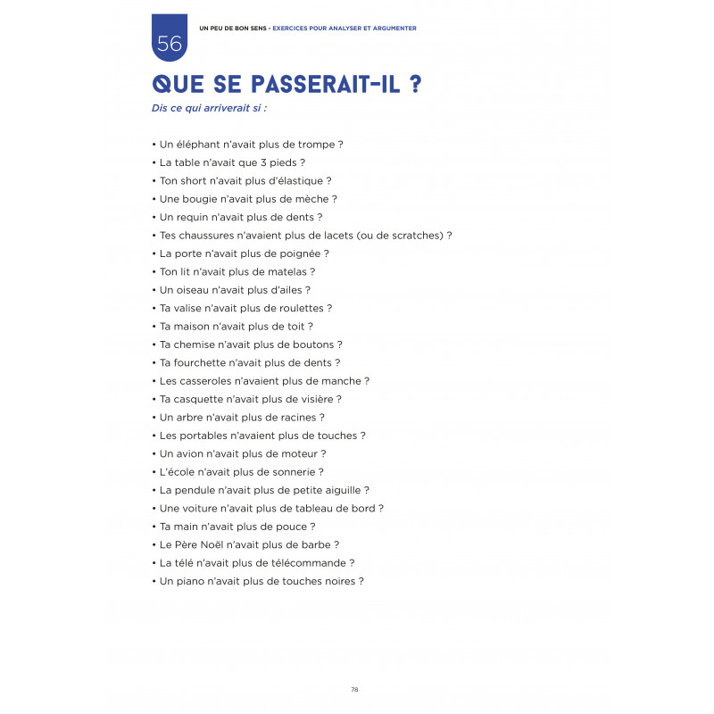 Un peu de bon sens Tome 1