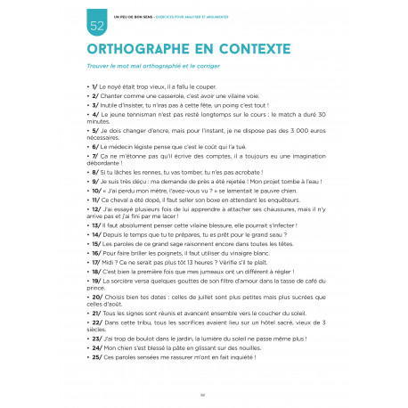 Un peu de bon sens Tome 3