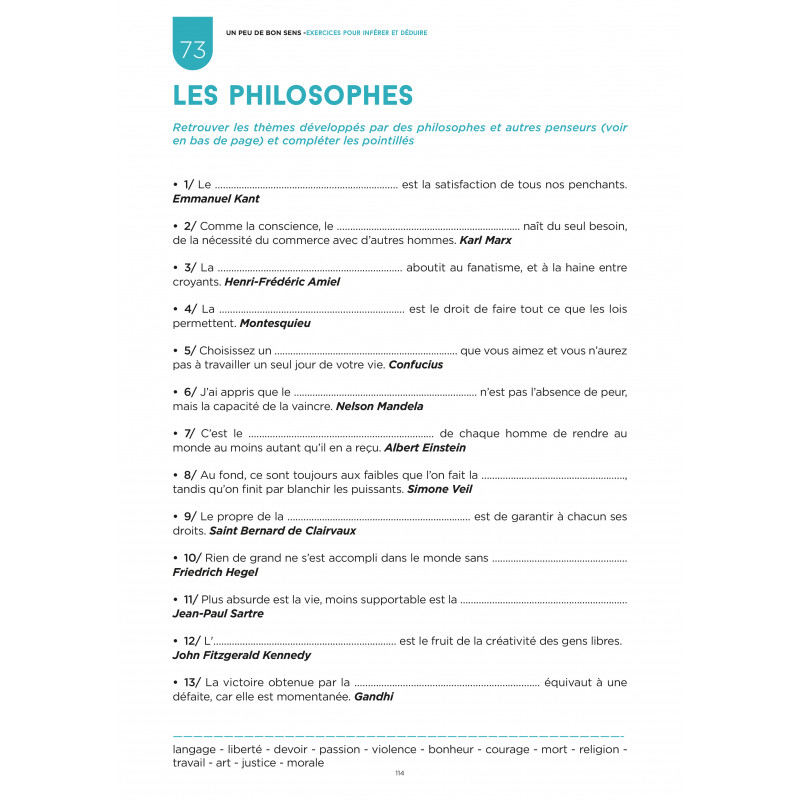 Un peu de bon sens Tome 3