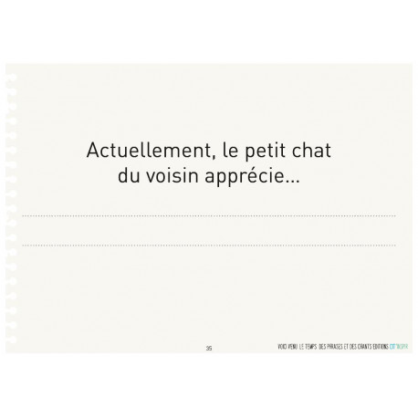 Voici venu le temps des phrases et des chants