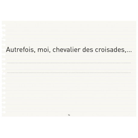 Voici venu le temps des phrases et des chants