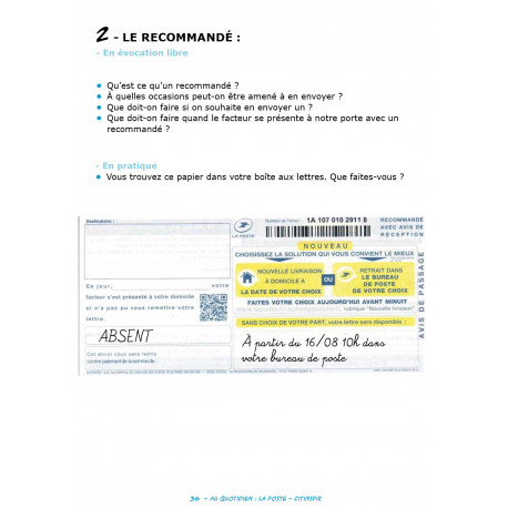 Au quotidien - La banque