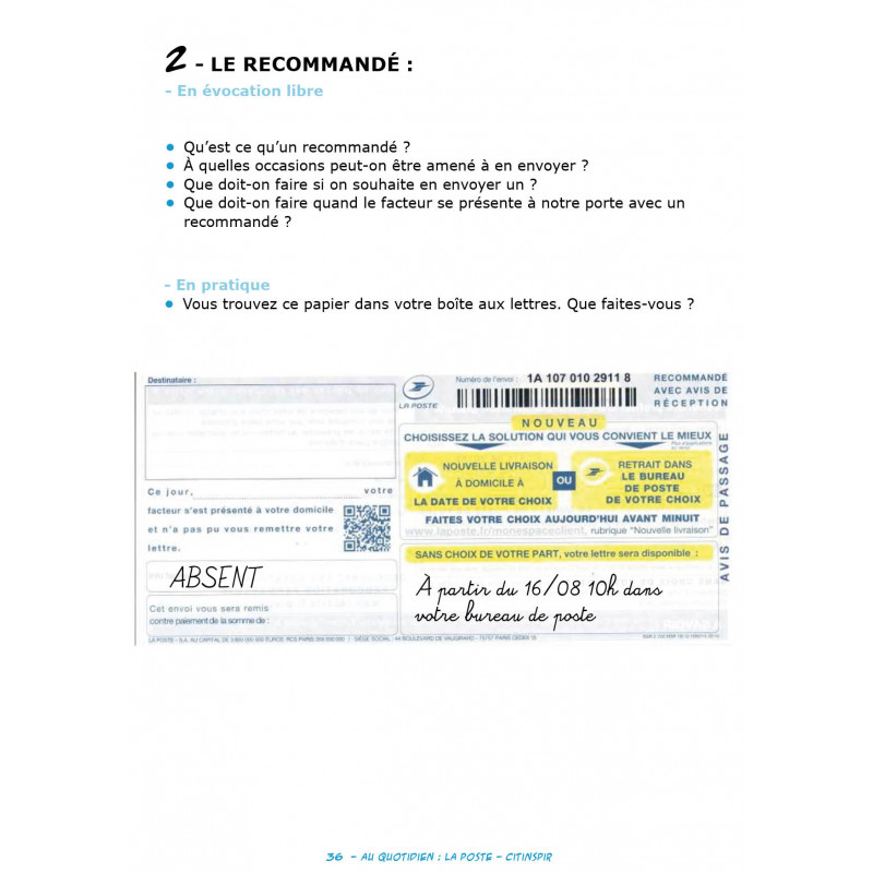 Au quotidien - La banque