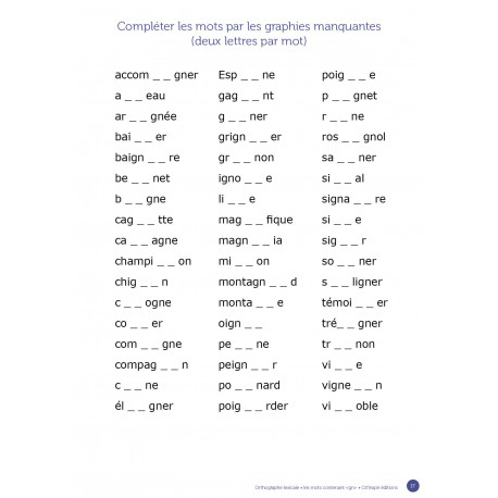 Orthographe lexicale