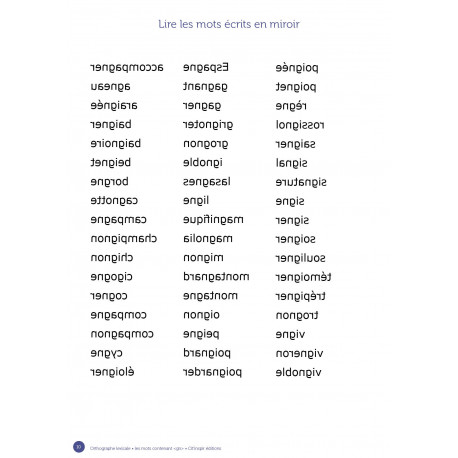 Orthographe lexicale