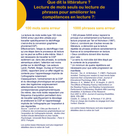 100 mots sans erreur