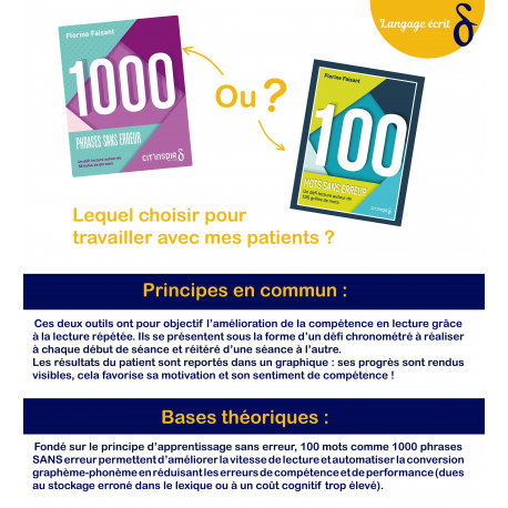 100 mots sans erreur