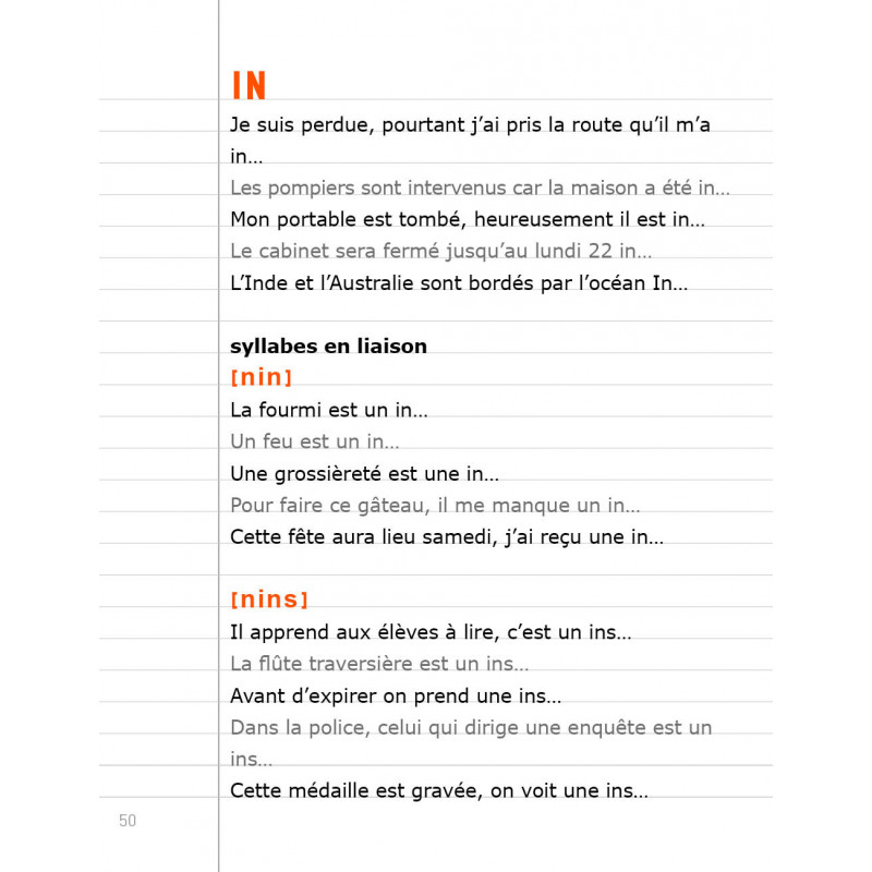 Le mot de la fin de A à K