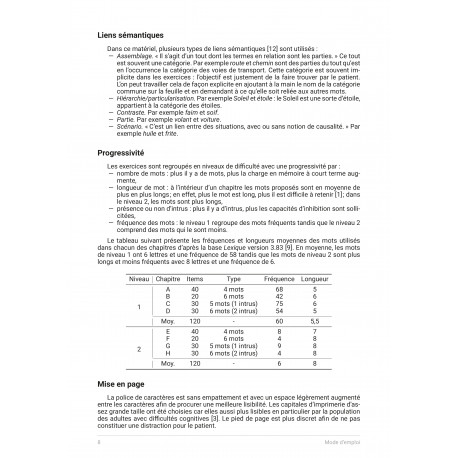 Les liaisons sémantiques