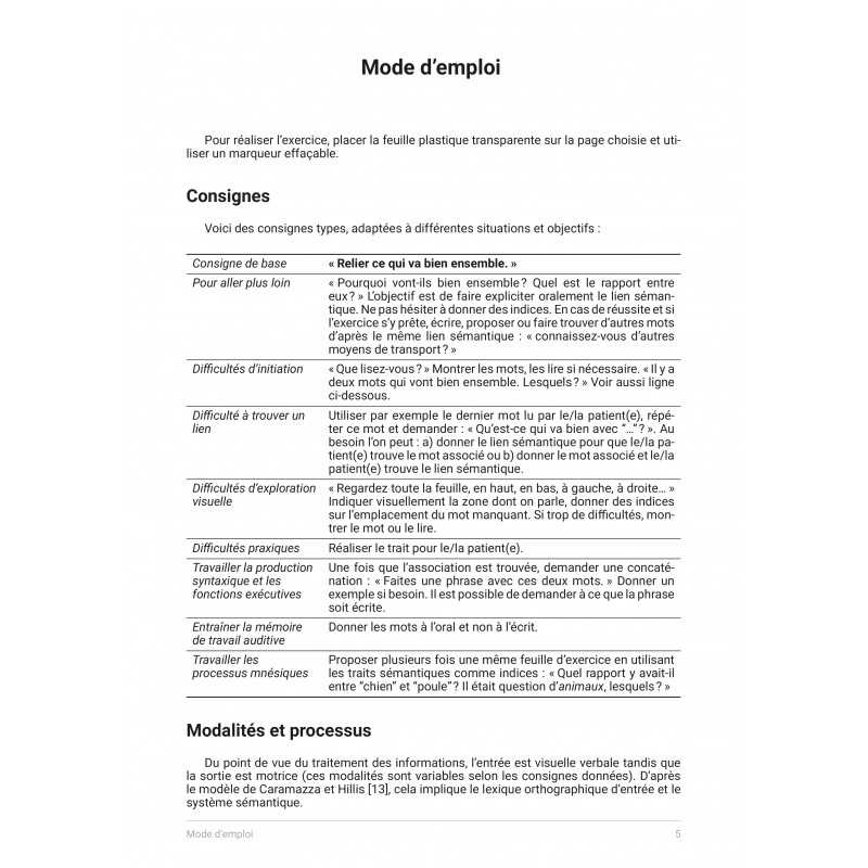 Les liaisons sémantiques