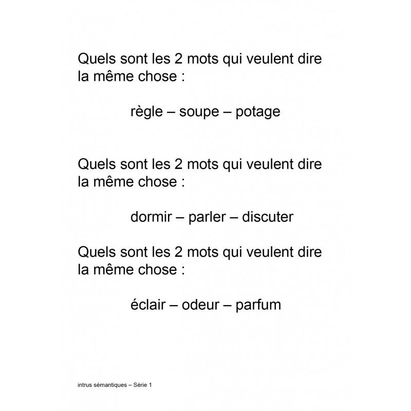 500 question pour DTA