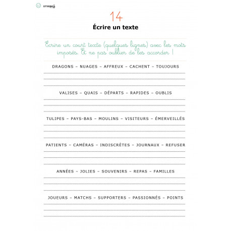 Féminin-masculin / singulier-pluriel