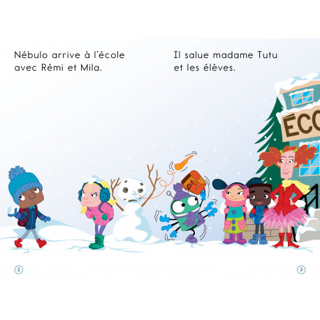 Nébulo à l'école