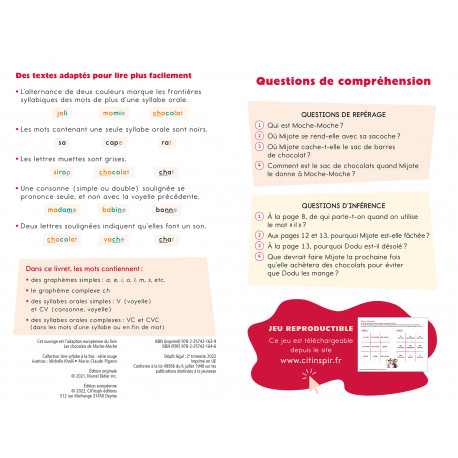 Les chocolats de Moche-Moche