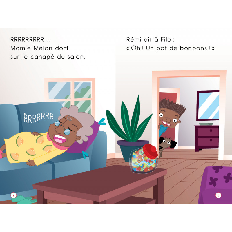 Les bonbons de mamie Melon