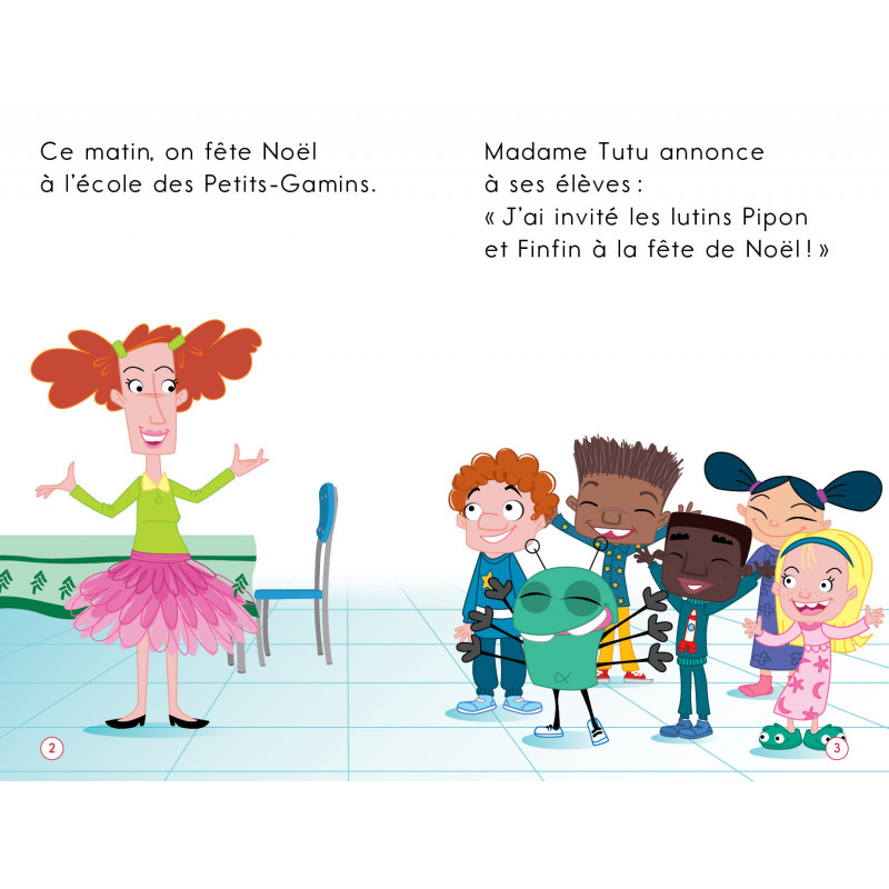 Pipon et Finfin vont à l’école