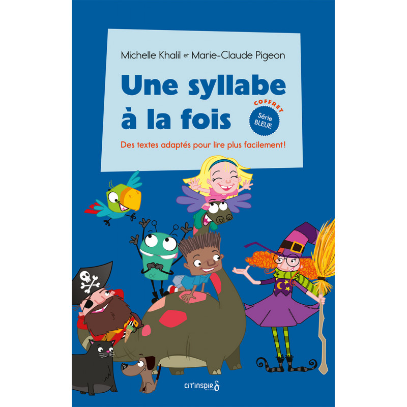 Une syllabe à la fois - Coffret série bleue