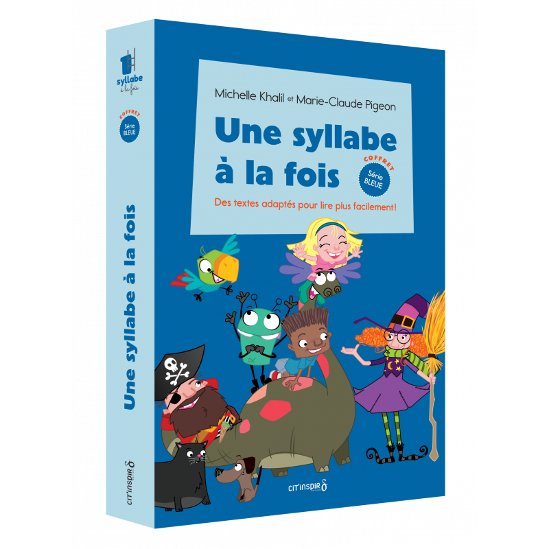 Une syllabe à la fois - Coffret série bleue
