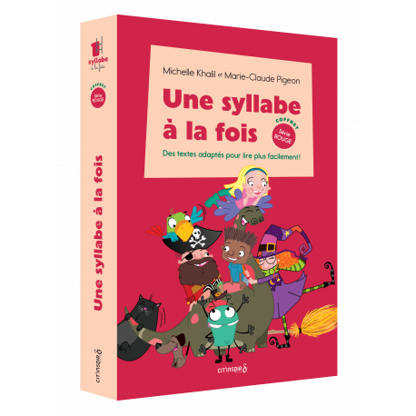 Une syllabe à la fois - Coffret série rouge
