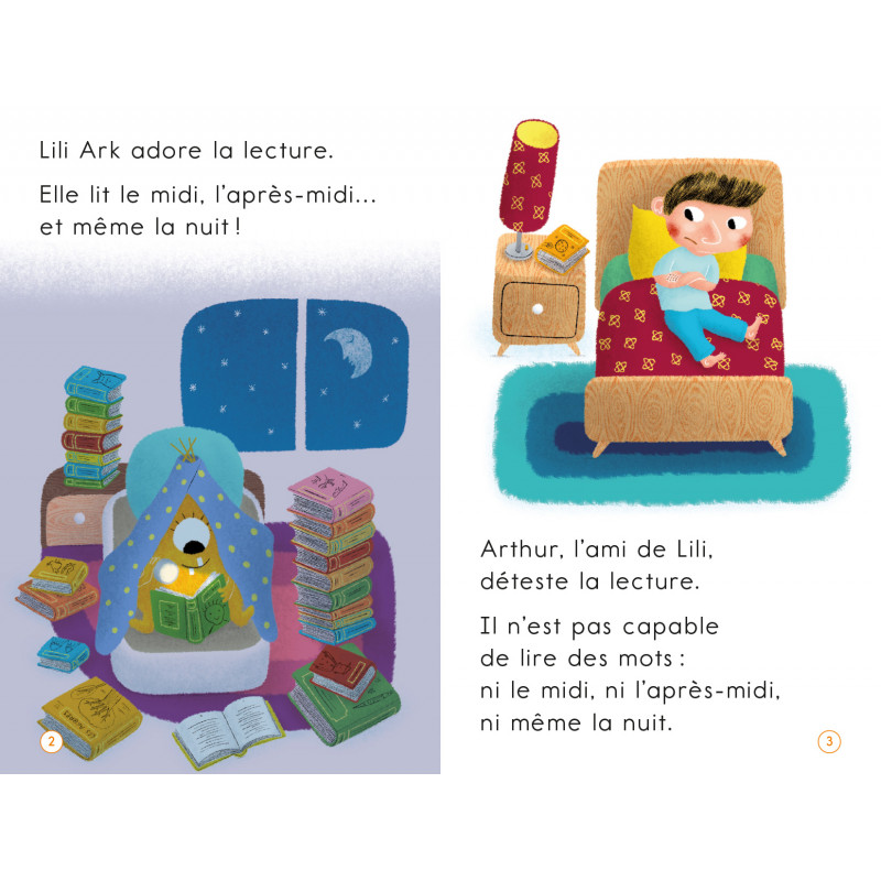 Arthur déteste la lecture