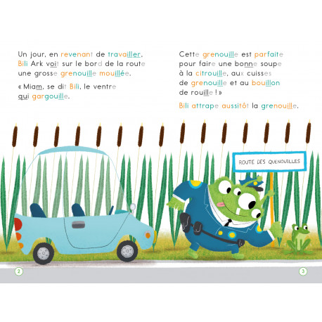 La grenouille a la trouille