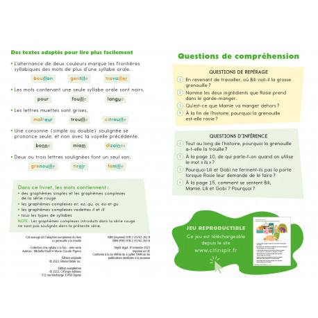 La grenouille a la trouille