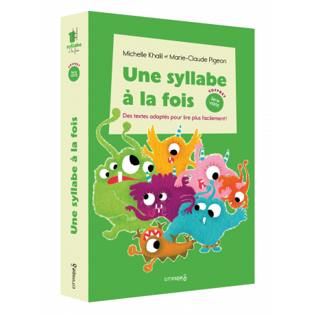 Une syllabe à la fois - Coffret série verte