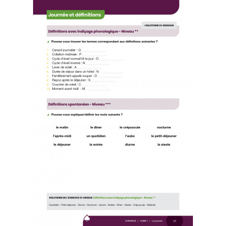 Chronos Tome 1 - La journée