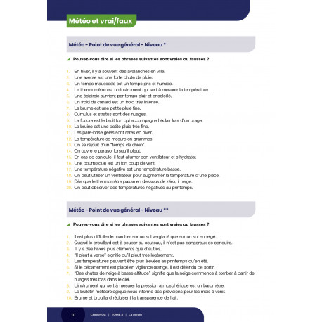 Chronos Tome 8 - La météo