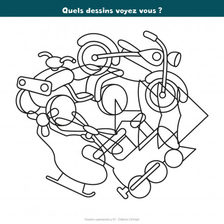Dessins superposés