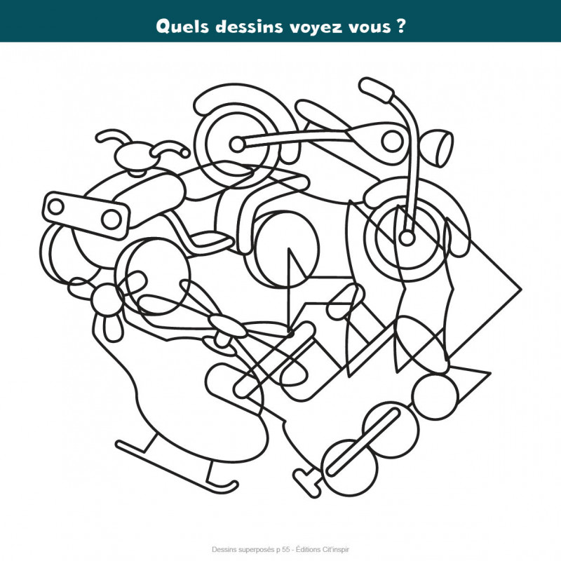 Dessins superposés