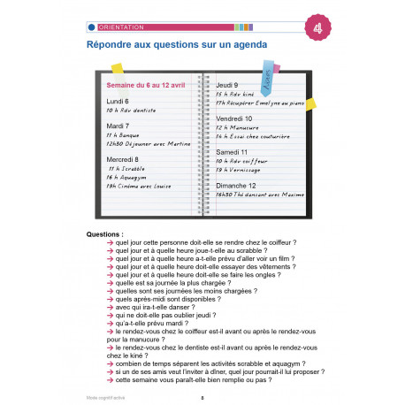 MODE COGNITIF ACTIVÉ - La temps