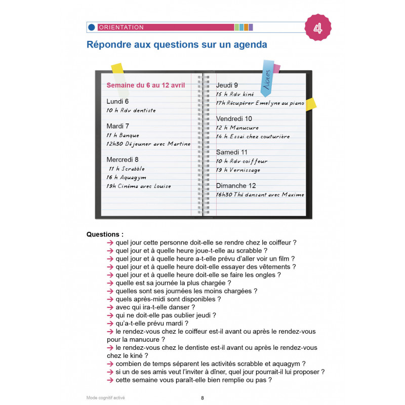MODE COGNITIF ACTIVÉ - La temps