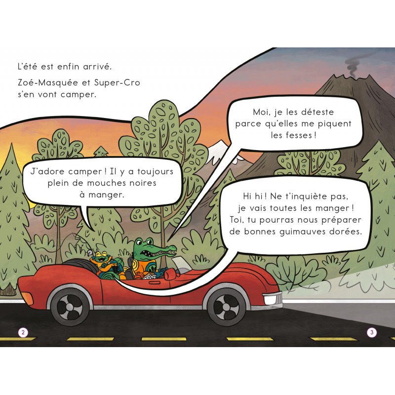 Un volcan en éruption