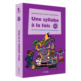 Une syllabe à la fois - Coffret série mauve