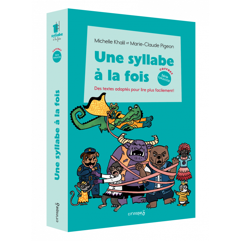 Une syllabe à la fois - Coffret série turquoise