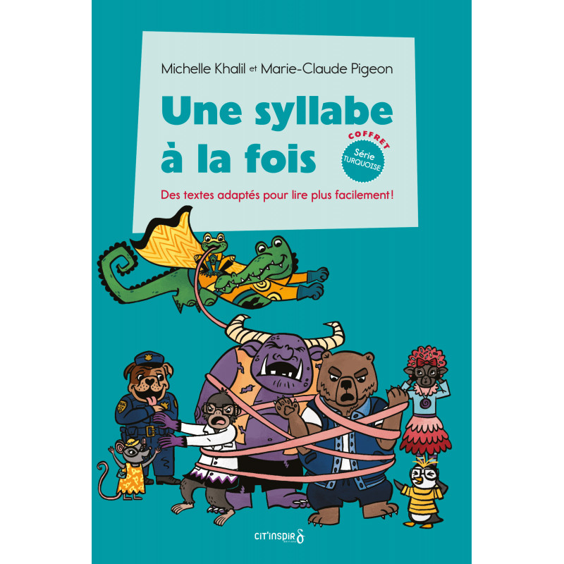 Une syllabe à la fois - Coffret série turquoise
