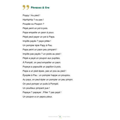 Partenaire d'articulés