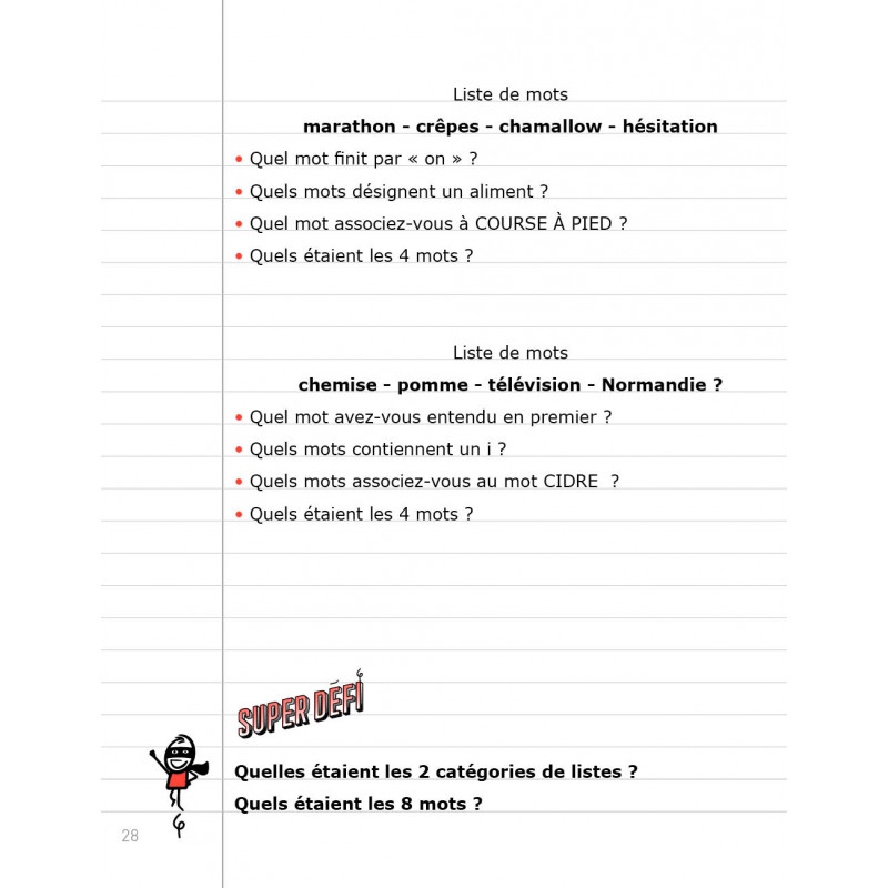 Défis et super défis