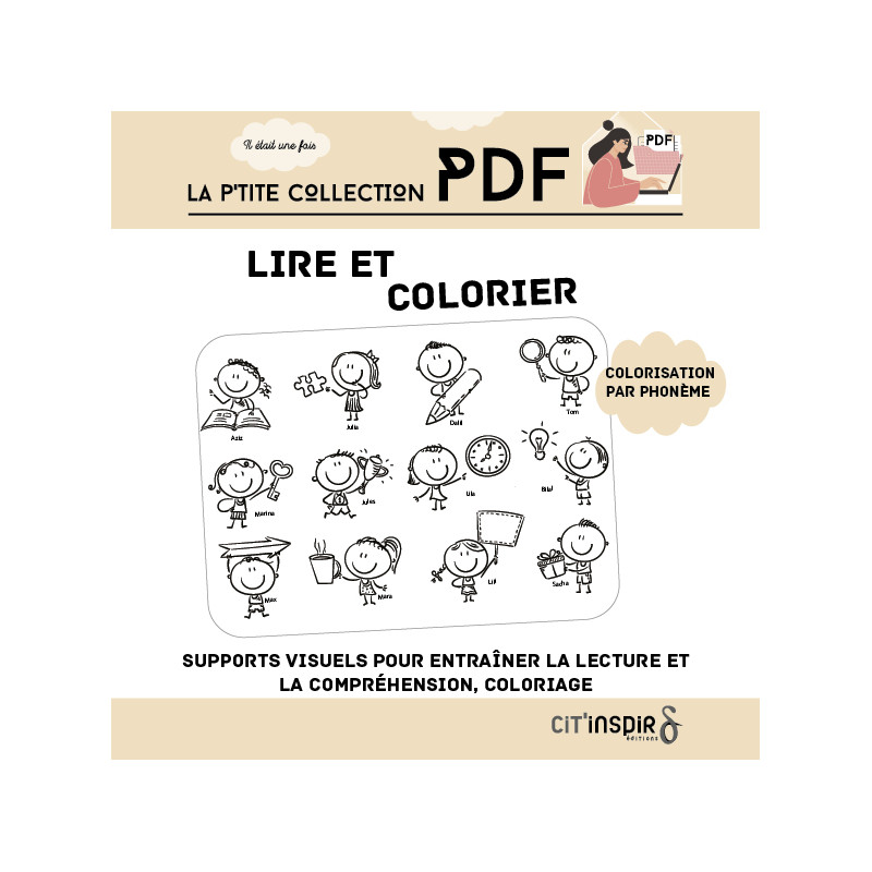 Lire et colorier