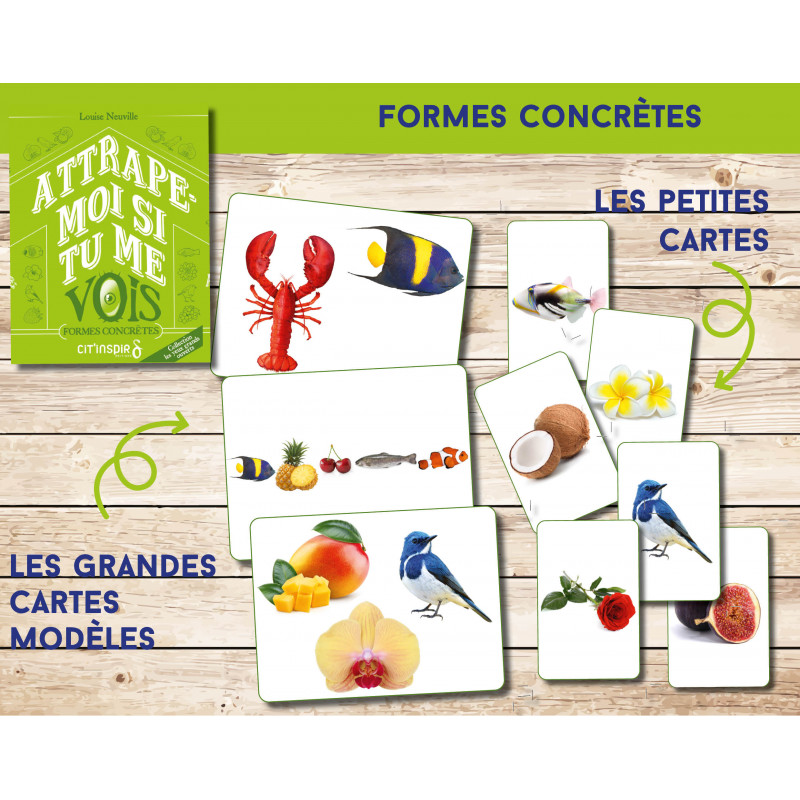 Attrape-moi si tu me vois - formes abstraites