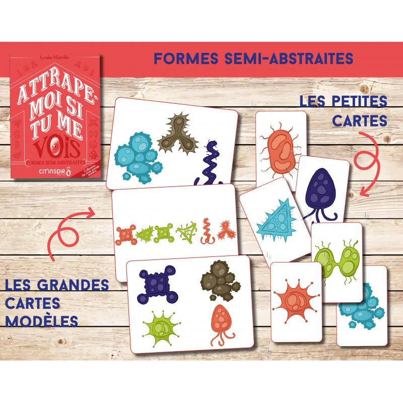 Attrape-moi si tu me vois - formes abstraites