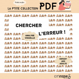Chercher l'erreur