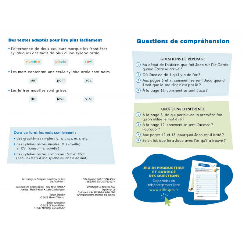 De l’or, de l’or !