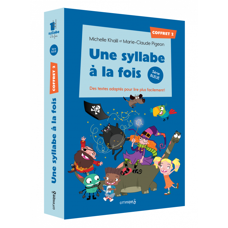 Une syllabe à la fois - Coffret 2 série bleue