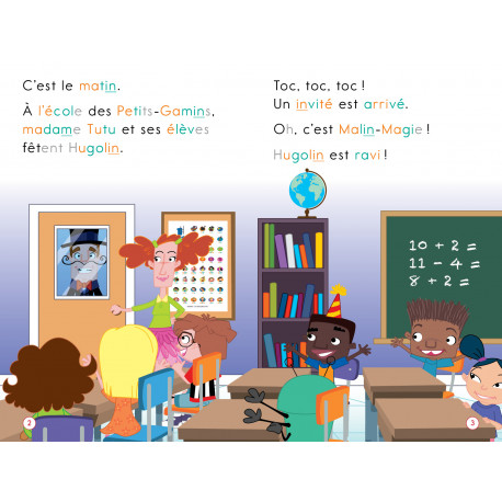 Un invité à l'école