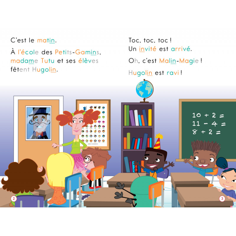 Un invité à l'école