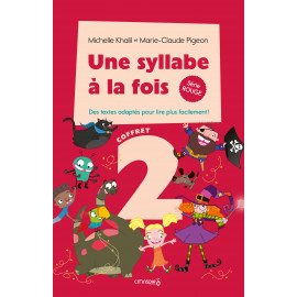 Une syllabe à la fois - Coffret 2 série rouge