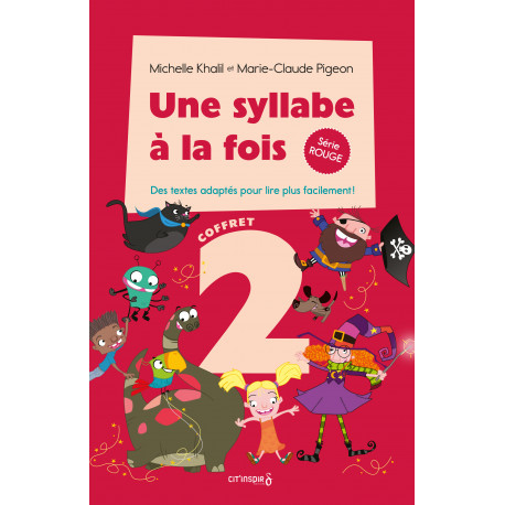 Une syllabe à la fois - Coffret 2 série rouge
